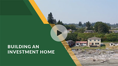 Investment home along beach